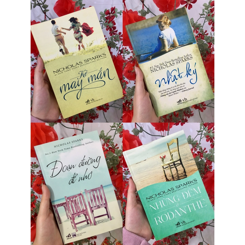 Combo 4 cuốn tiểu thuyết của Nicholas Sparks 478999