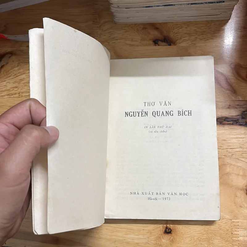 II Sách Xưa: Thơ Văn Nguyễn Quang Bích - 1973 705161