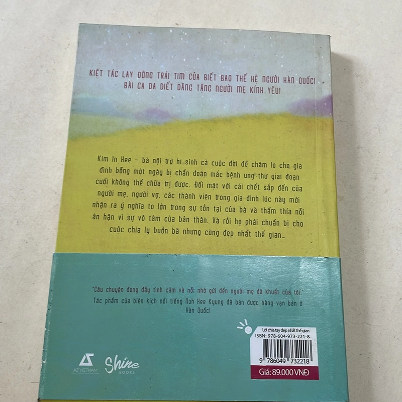 Lởi chia tay đẹp nhất thế gian - Noh Hee Kyung 524997
