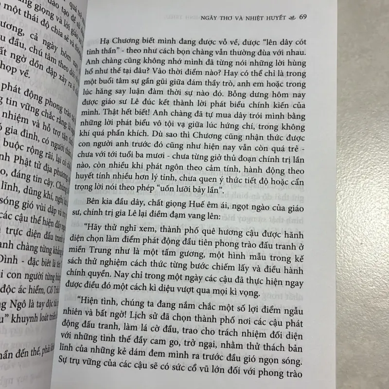 Ngây thơ và nhiệt huyết - Tông Thất Trân 783185