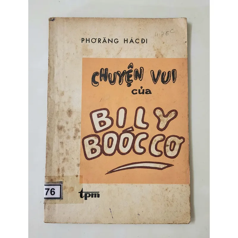 CHUYỆN VUI BILLY BORKER - Tác giả: Frank Hardy 708896