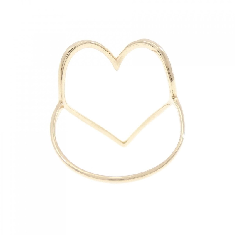 【Sản phẩm mới】Nhẫn K10YG hình trái tim 668411