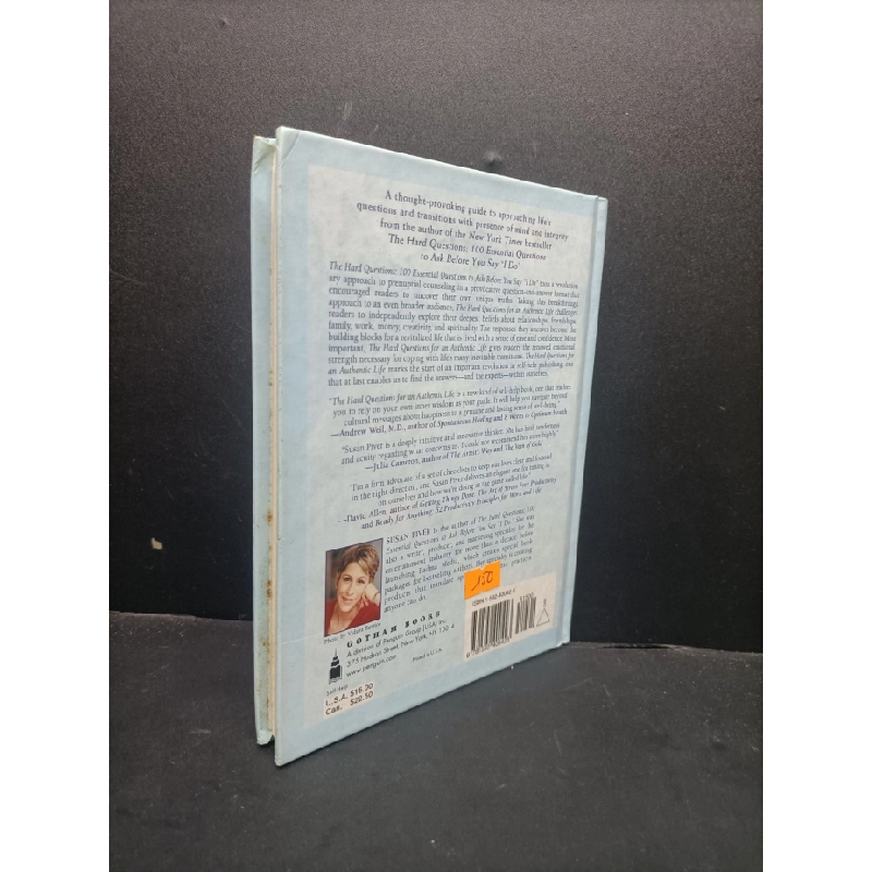[Phiên Chợ Sách Cũ] The hard Questions for an Authentic life Susan Piver 2004 bìa cứng 2303 420981
