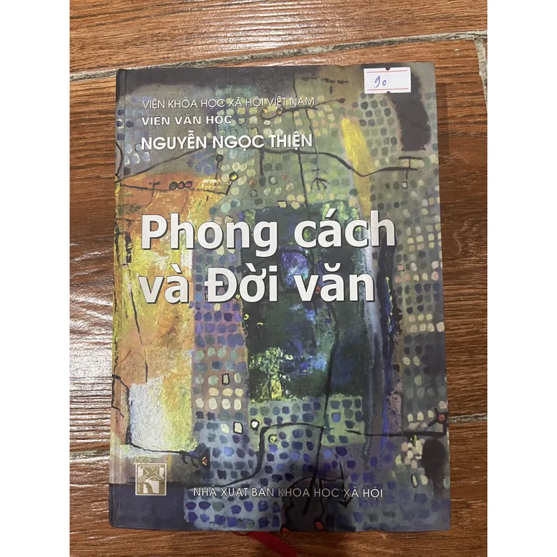 Phong cách và đời văn - Nguyễn Ngọc Thiện (k4) 697823