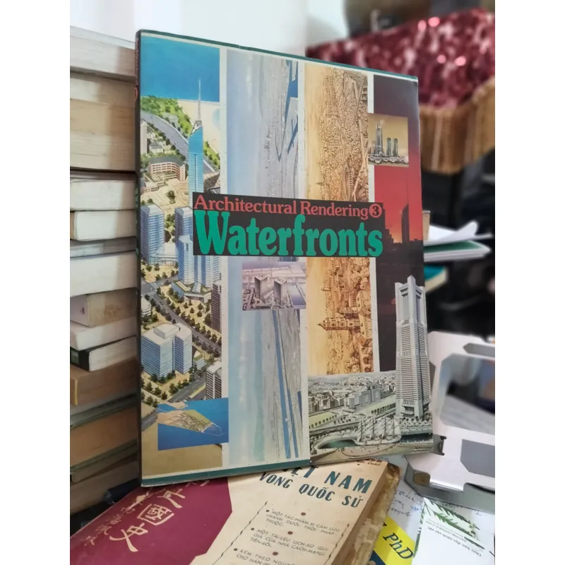 Sách Architectural Rendering Waterfronts_Sách Bí quyết vẽ tay cho KTS_VEN SÔNG  731904
