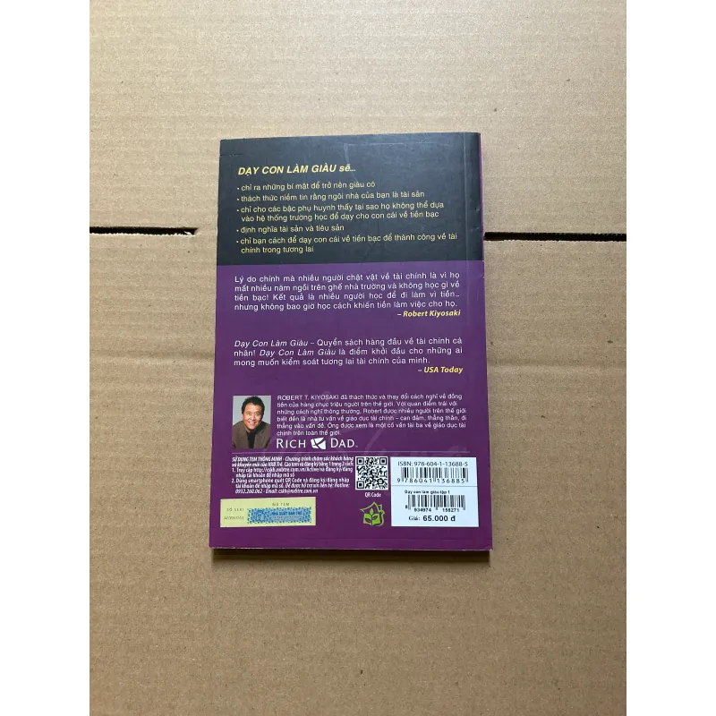 Dạy con làm giàu 1 - để không có tiền vẫn tạo ra tiền 789152