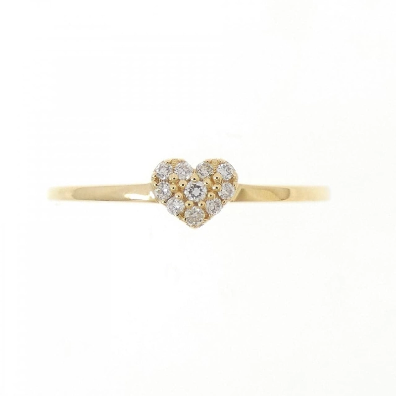 Nhẫn kim cương hình trái tim K18YG 0.05CT - Hàng hiệu chính hãng 850951