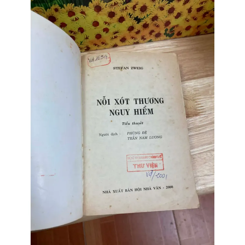 Nỗi Xót Thương Nguy Hiểm - Stefan Zweig 1008602