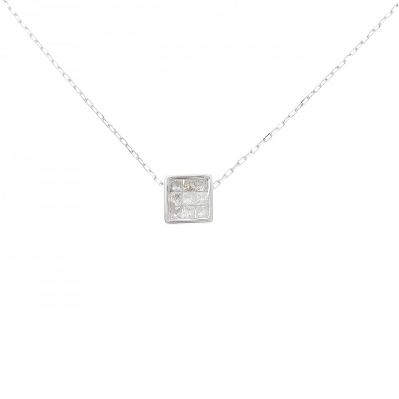 K18WG Dây chuyền kim cương 0.20CT - Hàng hiệu Chính hãng 856970