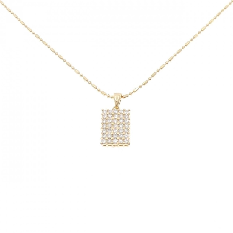 K18YG Dây chuyền kim cương 0.64CT - Hàng hiệu Chính hãng 860202