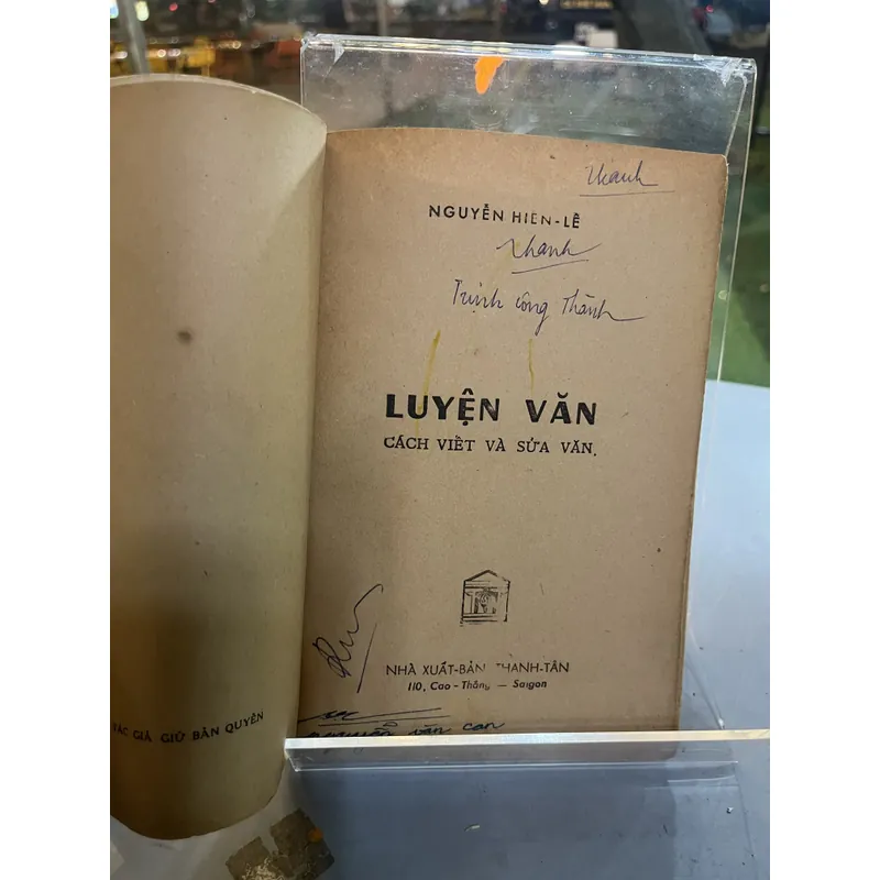 LUYỆN VĂN - NGUYỄN HIẾN LÊ 453983