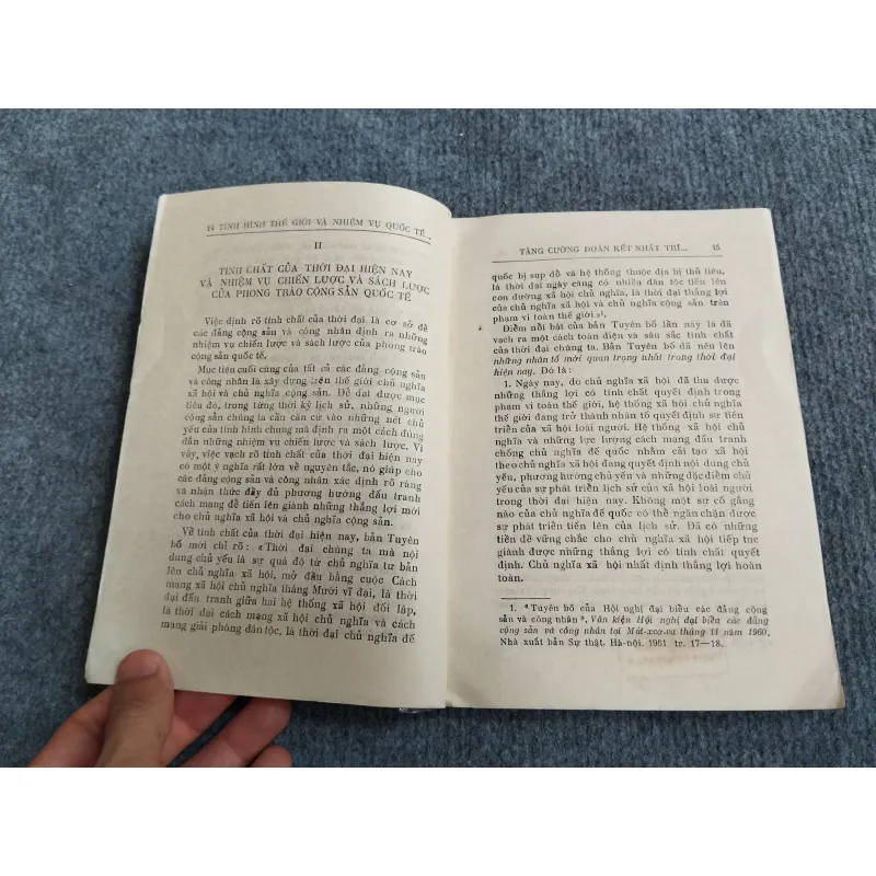 TÌNH HÌNH THẾ GIỚI VÀ NHIỆM VỤ QUỐC TẾ CỦA ĐẢNG TA - LÊ DUẨN 688815