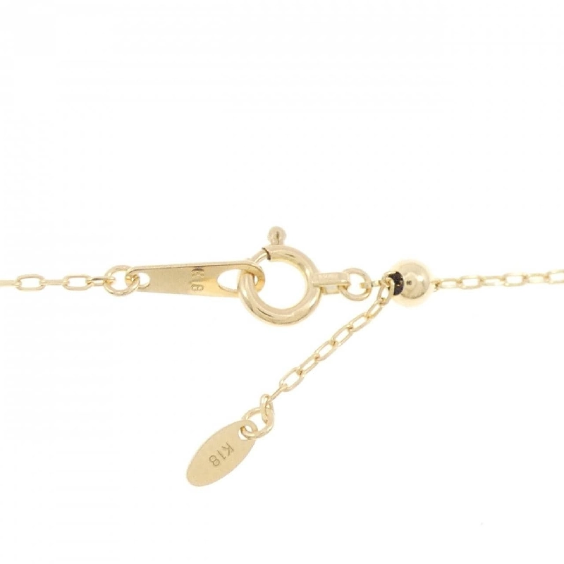 K18YG Bướm Topaz Xanh Dương Dây Chuyền 0.19CT - Hàng hiệu Chính hãng 857554