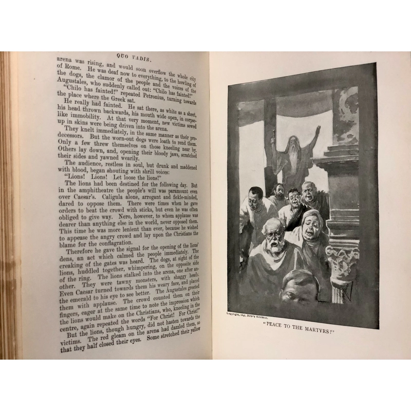 QUO VADIS - Henryk Sienkiewicz - 1897 - sách cổ  462032