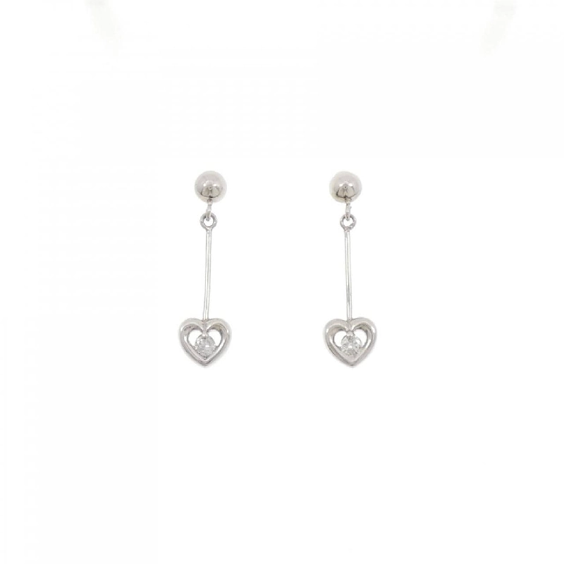 Bông tai kim cương hình trái tim PT900 0.10CT - Hàng hiệu chính hãng 868949