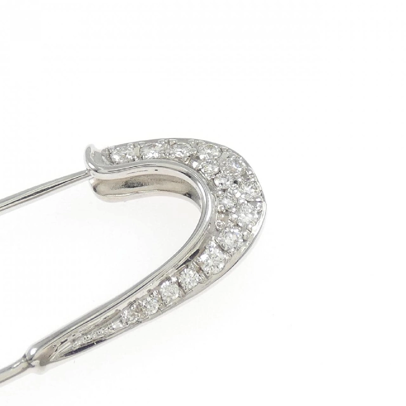 K18WG Kim cương Brooch 0.21CT - Hàng hiệu Chính hãng 872188