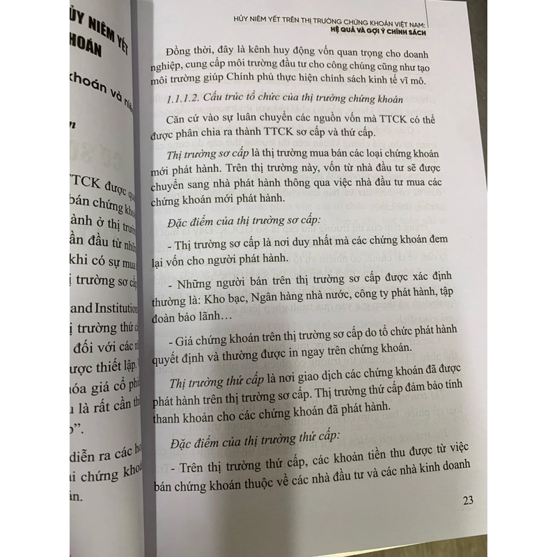 Huỷ niêm yết trên thị trường chứng khoán việt nam. Hiệu quả và gợi ý chính sách 503846