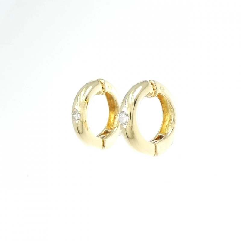 K18YG Bông tai kim cương 0.10CT - Hàng hiệu Chính hãng 871997