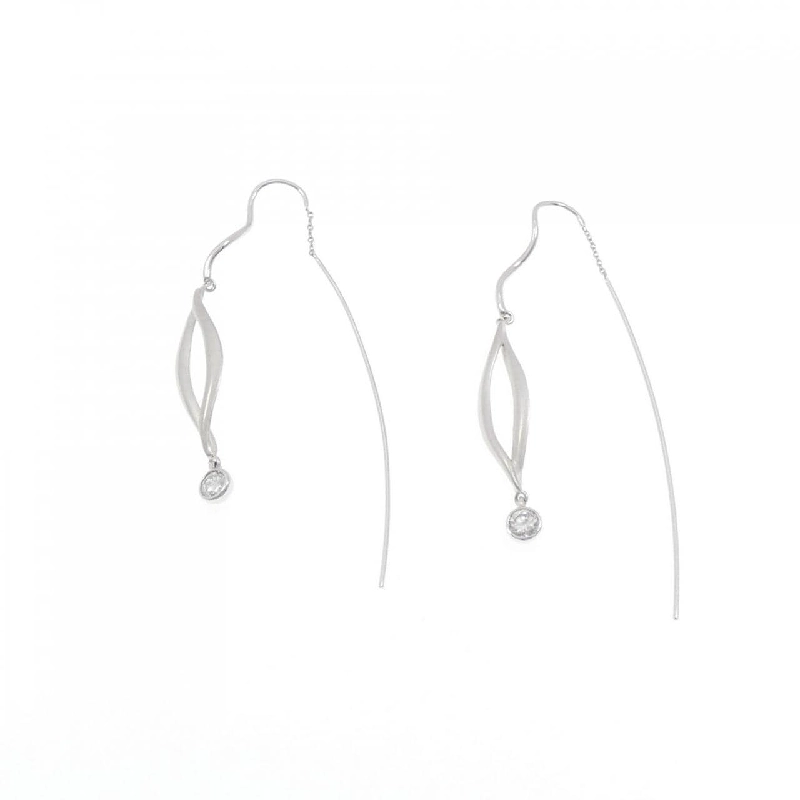 K18WG Bông tai kim cương 0.411CT - Hàng hiệu Chính hãng 866905