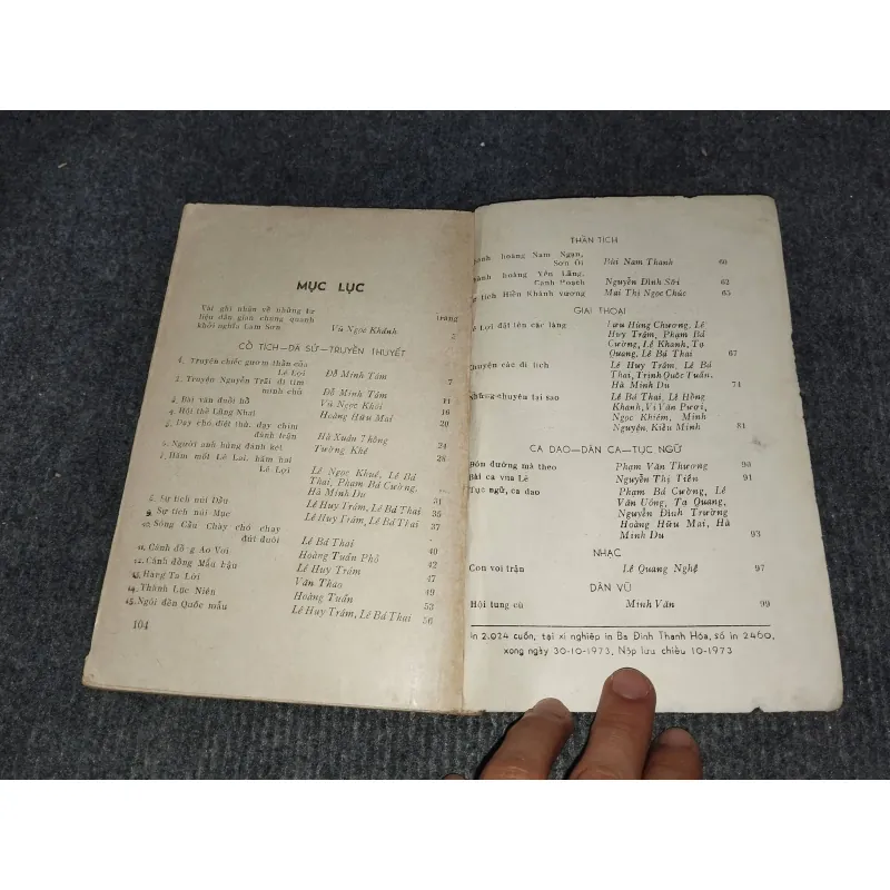 TRUYỀN THUYẾT VÀ CỔ TÍCH LAM SƠN 991113