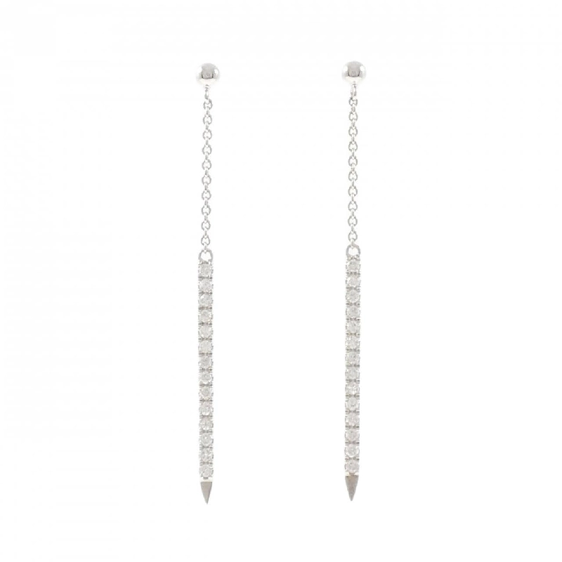 K18WG Bông tai kim cương 0.40CT - Hàng hiệu Chính hãng 875369