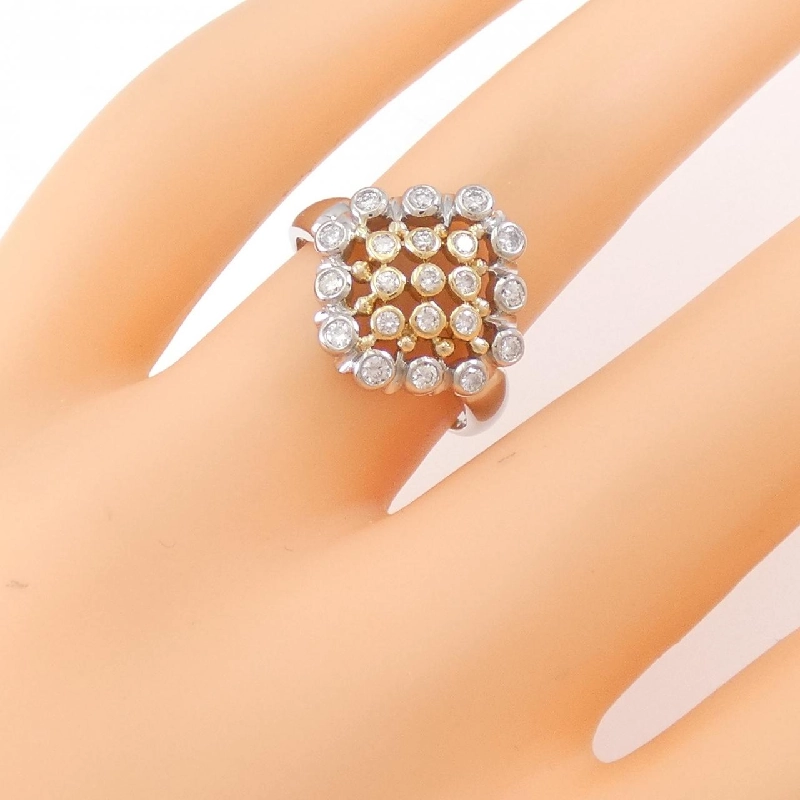 Nhẫn kim cương PT/K18YG 0.35CT 672744