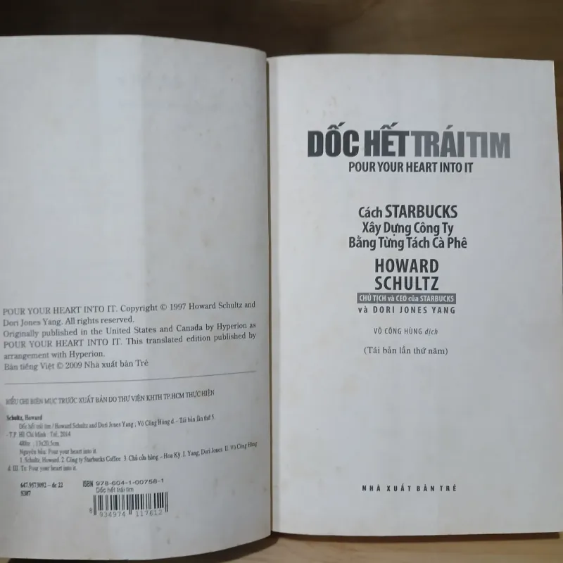 Dốc Hết Trái Tim - Howard Schultz 1027614