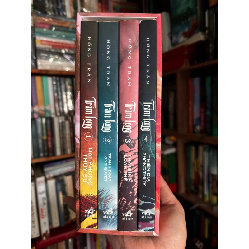 Bộ sách Trảm Long , tặng box  532031
