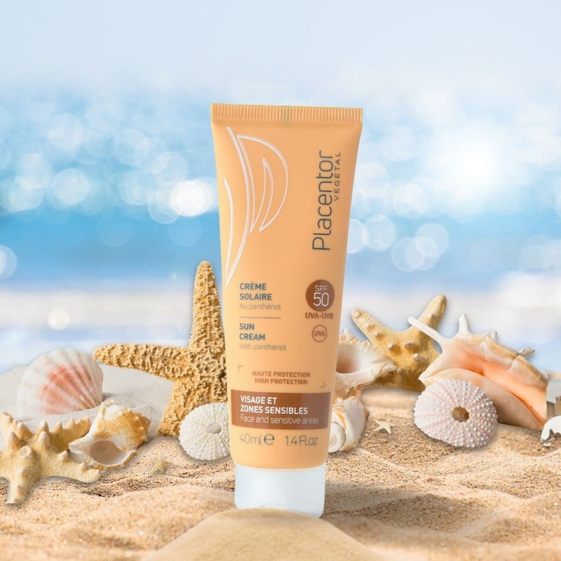 Kem chống nắng, không màu Placentor Vegetal Sun Cream Spf50 Pa++++ 40ml - Ry Store 186674