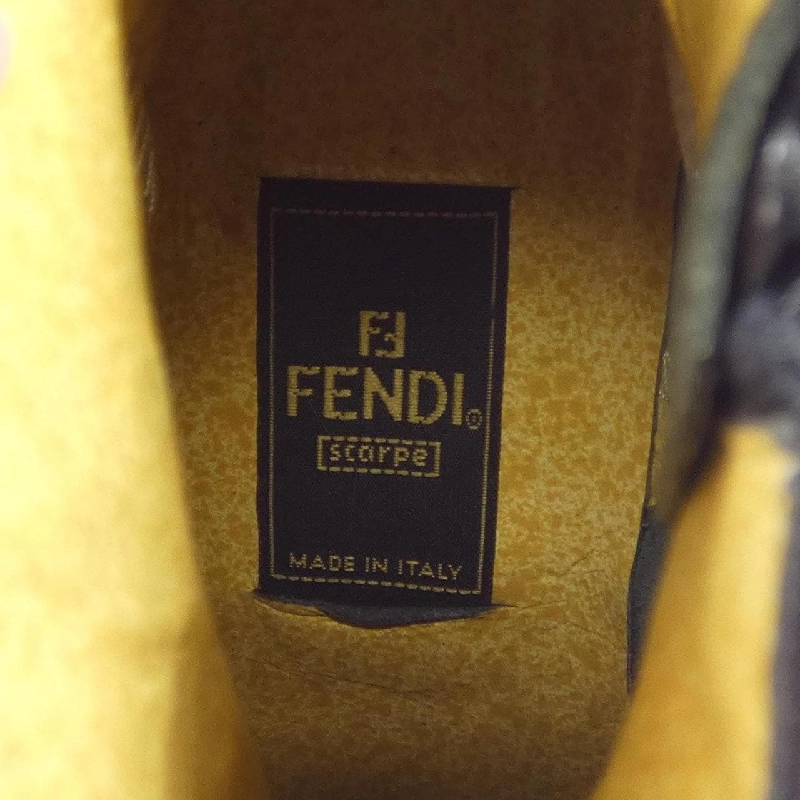 【Mã giảm giá】【Cổ điển】Giày bốt FENDI 661659