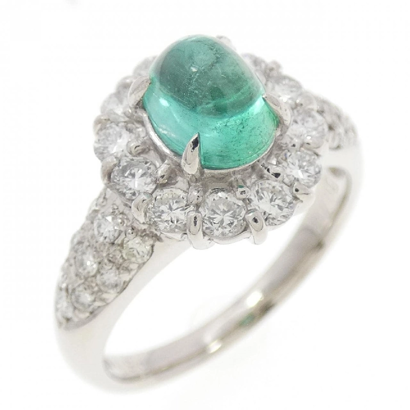 Nhẫn Emerald PT900 0.99CT - Hàng hiệu Chính hãng 846586