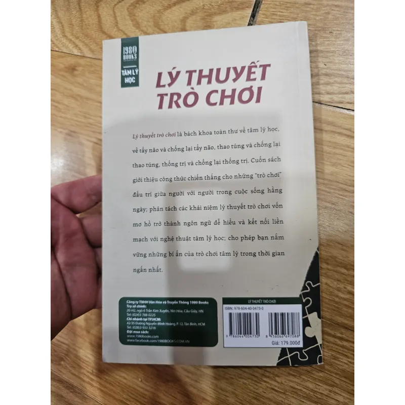 Lý thuyết trò chơi
89k (bìa 179k) 1008490