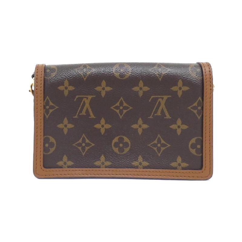 Ví Louis Vuitton Monogram Porte-Feuille Dauphine M68746 Chain Wallet 622635