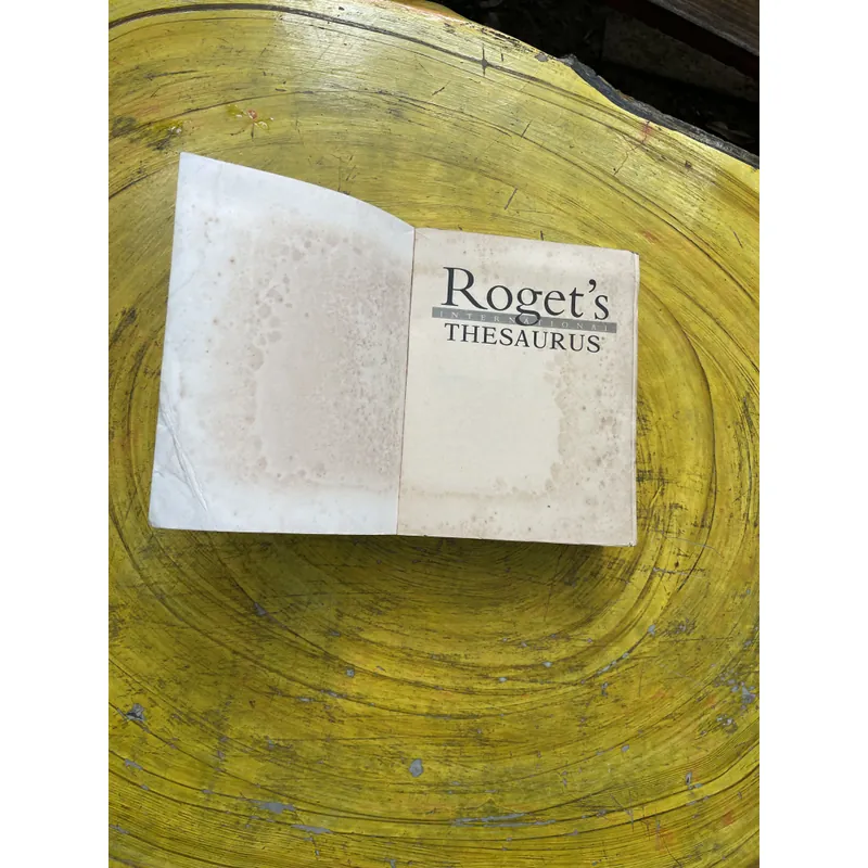 ROGET’S THESAURUS 6 SIXTH EDITION- EDITED BY BARBARA ANN KIPFER, Ph.D. 603308