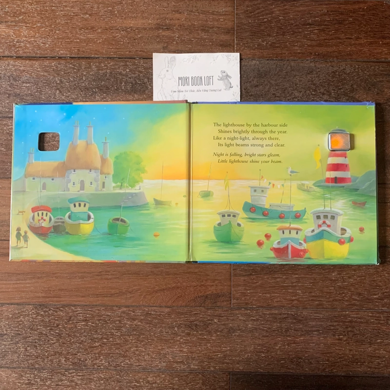 Sách tương tác bật đèn The Little Night – Light, Used, Bìa cứng, Khổ ngang lớn, 0-5t 498820