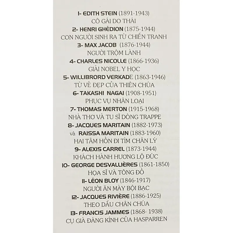 Những người trở lại Công giáo - Nguyễn Thành Thống 692636