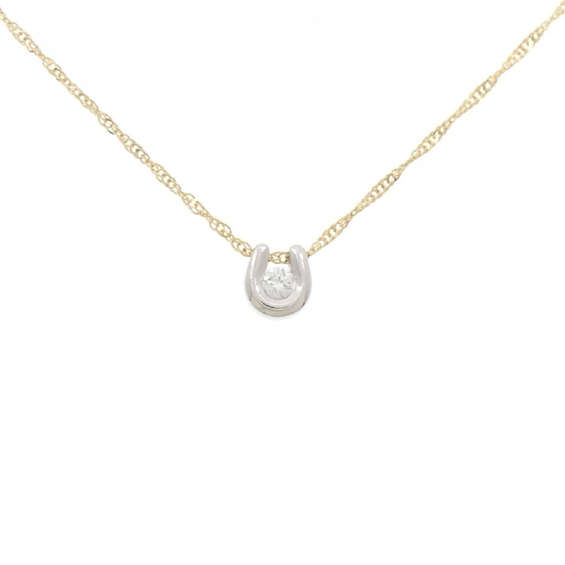 PT/18KTYG Dây chuyền kim cương 0.07CT - Hàng hiệu Chính hãng 857933