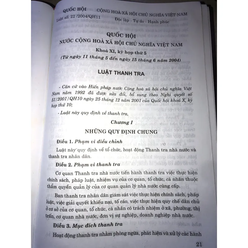 Những quy định pháp luật về thanh tra 708221
