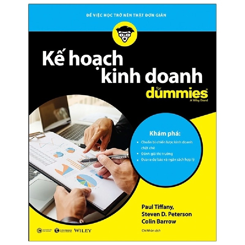 Kế hoạch kinh doanh for Dummies - Paul Tiffany, Steven D. Peterson and Colin Barrow 2021 New 100% HCM.PO 28512