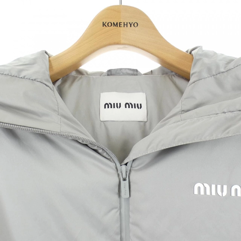 Jacket Miu Miu MIU MIU Technical Pongee ML1156 SOOO 16ML - Áo khoác lông vũ hàng hiệu chính hãng 816252