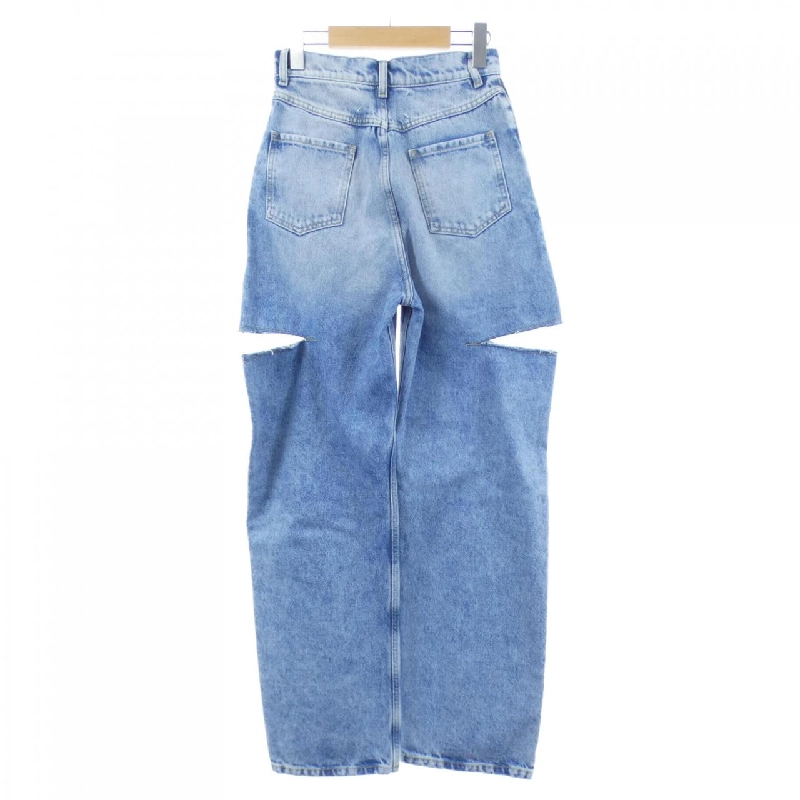 Maison Margiela - Chi tiết đường xẻ S51LA0051 - Quần jeans hàng hiệu Authentic 811675