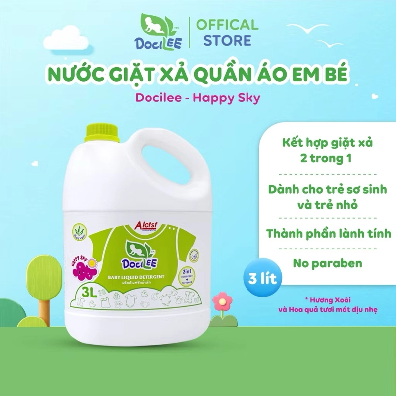 Nước giặt Docile cho bé 541093