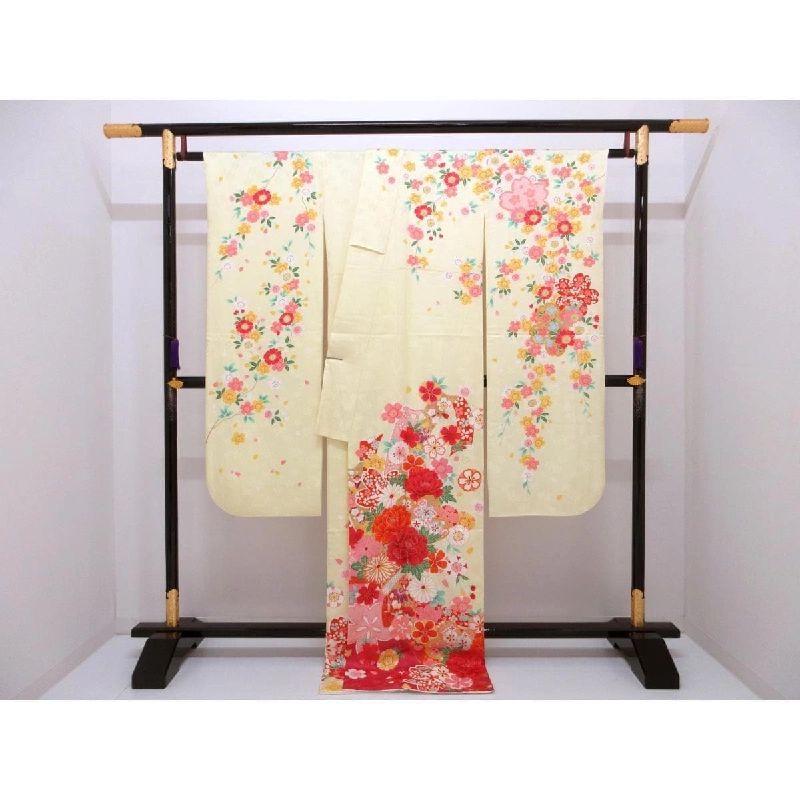 Kimono và Nagajuban 2 món bộ chế tác vàng Yūzen - Hàng hiệu Authentic 876789