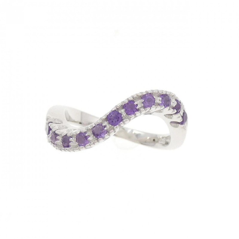 585WG Nhẫn Amethyst - Hàng hiệu Chính hãng 850661