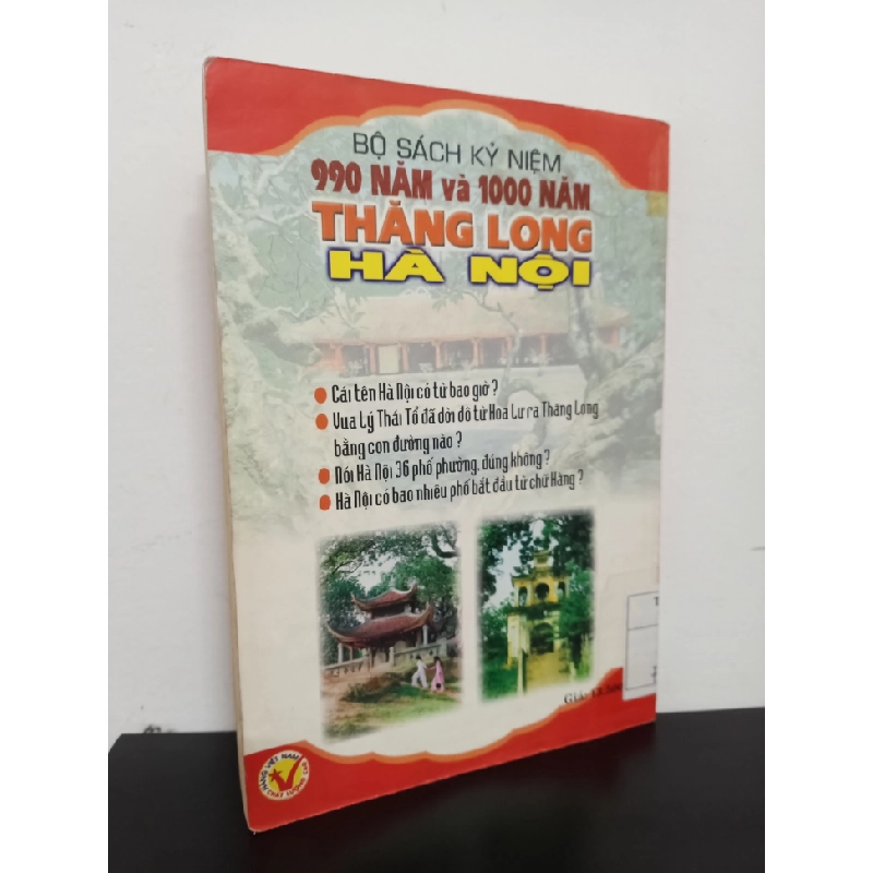 Hỏi Đáp 1000 Năm Thăng Long Hà Nội (2000) - Tô Hoài, Nguyễn Vinh Phúc Mới 80% HCM.ASB0602 356939