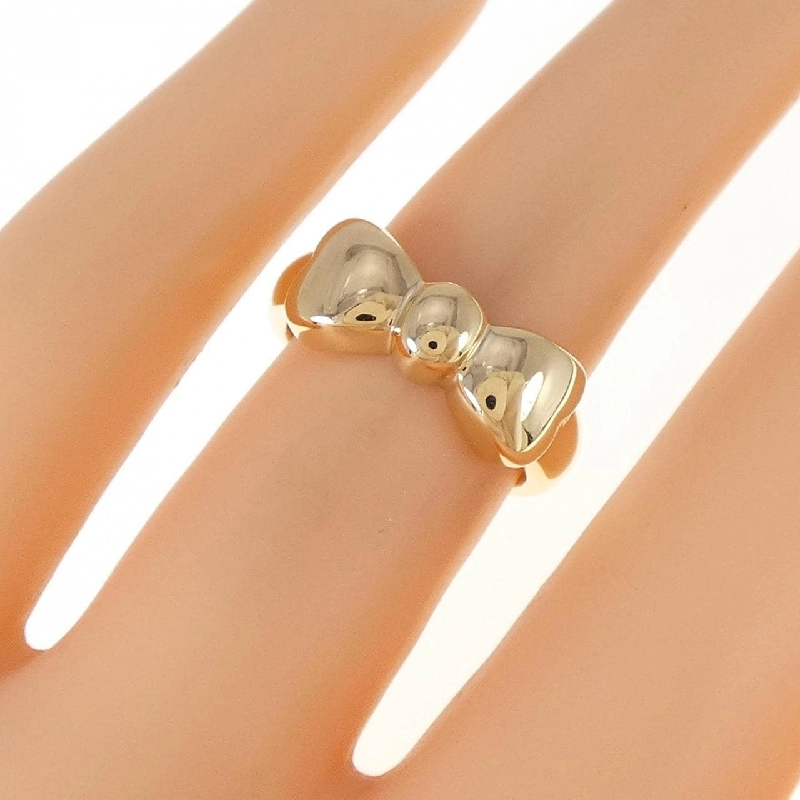 Nhẫn ruy băng K18YG 672255