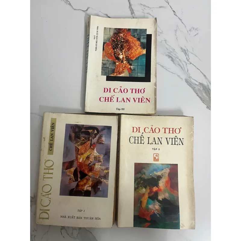 Bộ Di cảo thơ - Chế Lan Viên (Tập I, II, III) 1021644