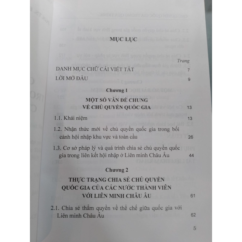 CHỦ QUYỀN QUỐC GIA TRONG QUÁ TRÌNH HỘI NHẬP CỦA LIÊN MINH CHÂU ÂU  530300