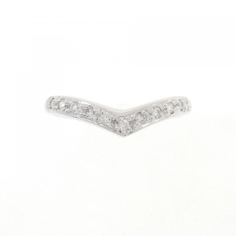 Nhẫn kim cương K18WG 0.12CT - Hàng hiệu Authentic 854900