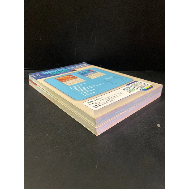 Bộ 2 cuốn Inside gram gram (tập 1+2) mới 80% bẩn nhẹ, có chữ viết, tô màu 2019 Vy Ngọc HCM3004 HỌC NGOẠI NGỮ 919066